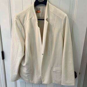 Cream Chicos Suit Jacket